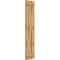 Ekena Millwork Spaced Board-n-Batten Shutters w/Z-Bar, Rough Sawn Western Red Cedar, 17 1/8W x 78H, PR RBS06Z17X078RWR - alternate 2